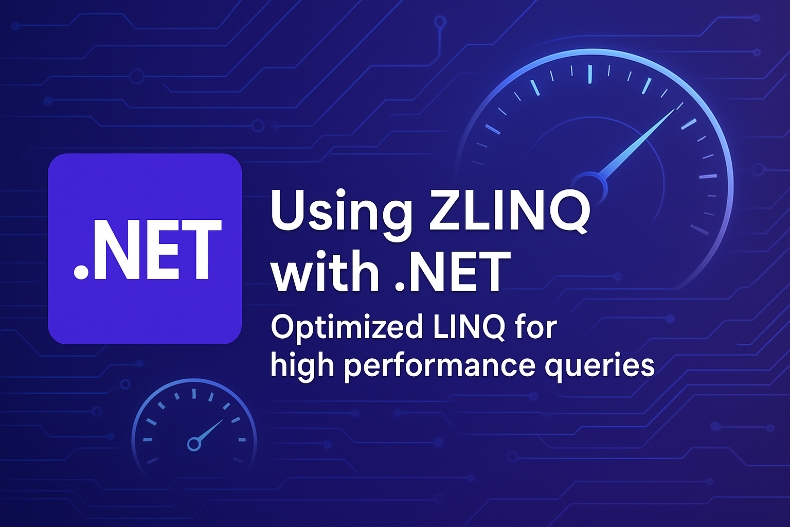 Using ZLINQ with .NET: Optimized LINQ for high performance queries